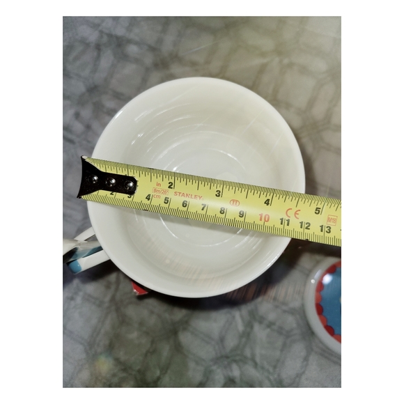 (NEW)Ceramic Soup Cup Set with Spoon - Picture 5 of 5